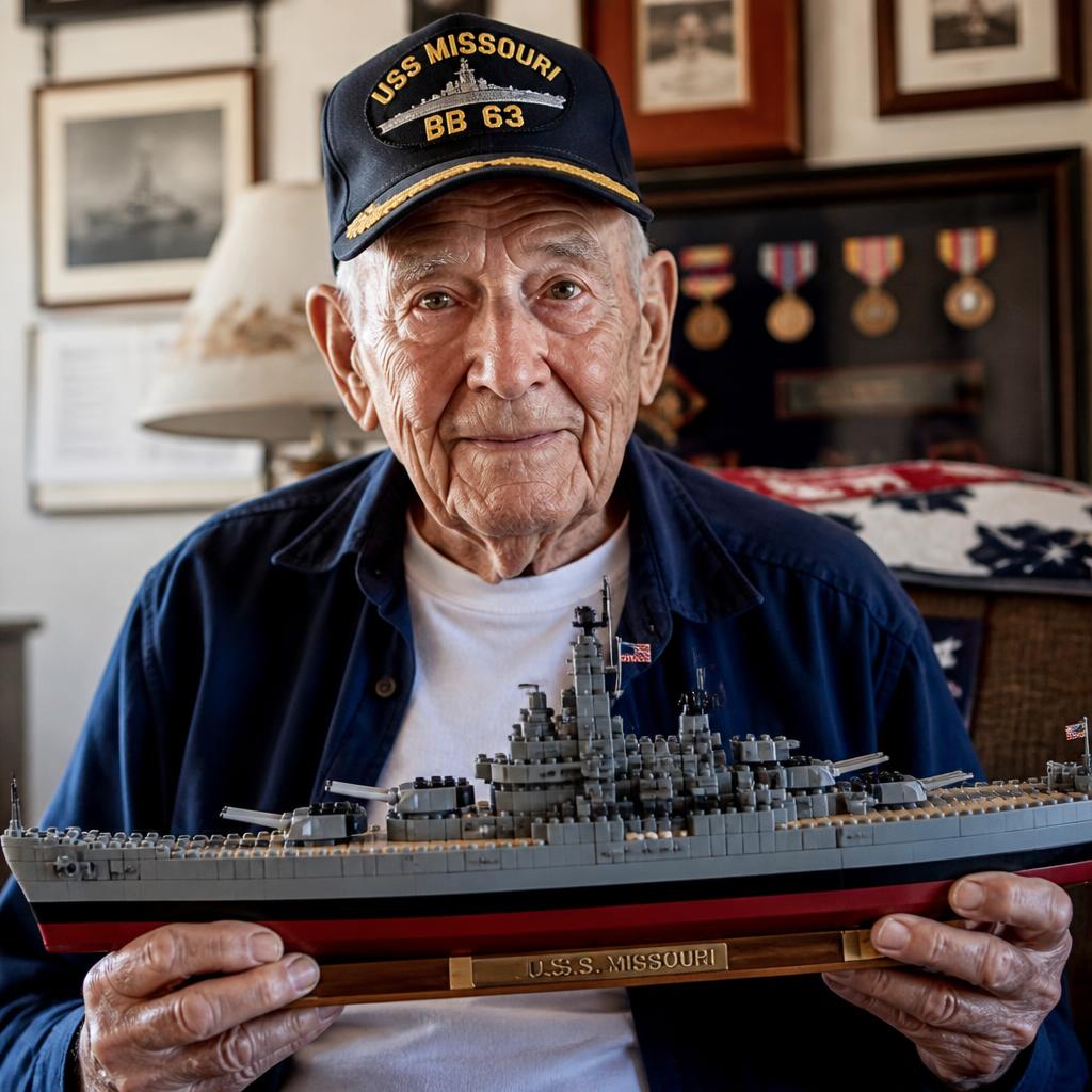 CPO Hal W., 87 with their Brick Force Missouri build