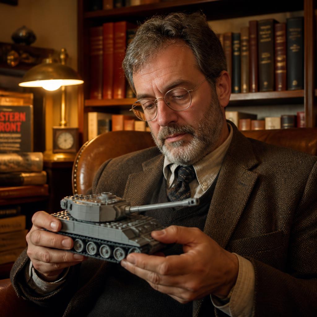 James R., 39 with their Brick Force Tiger I build