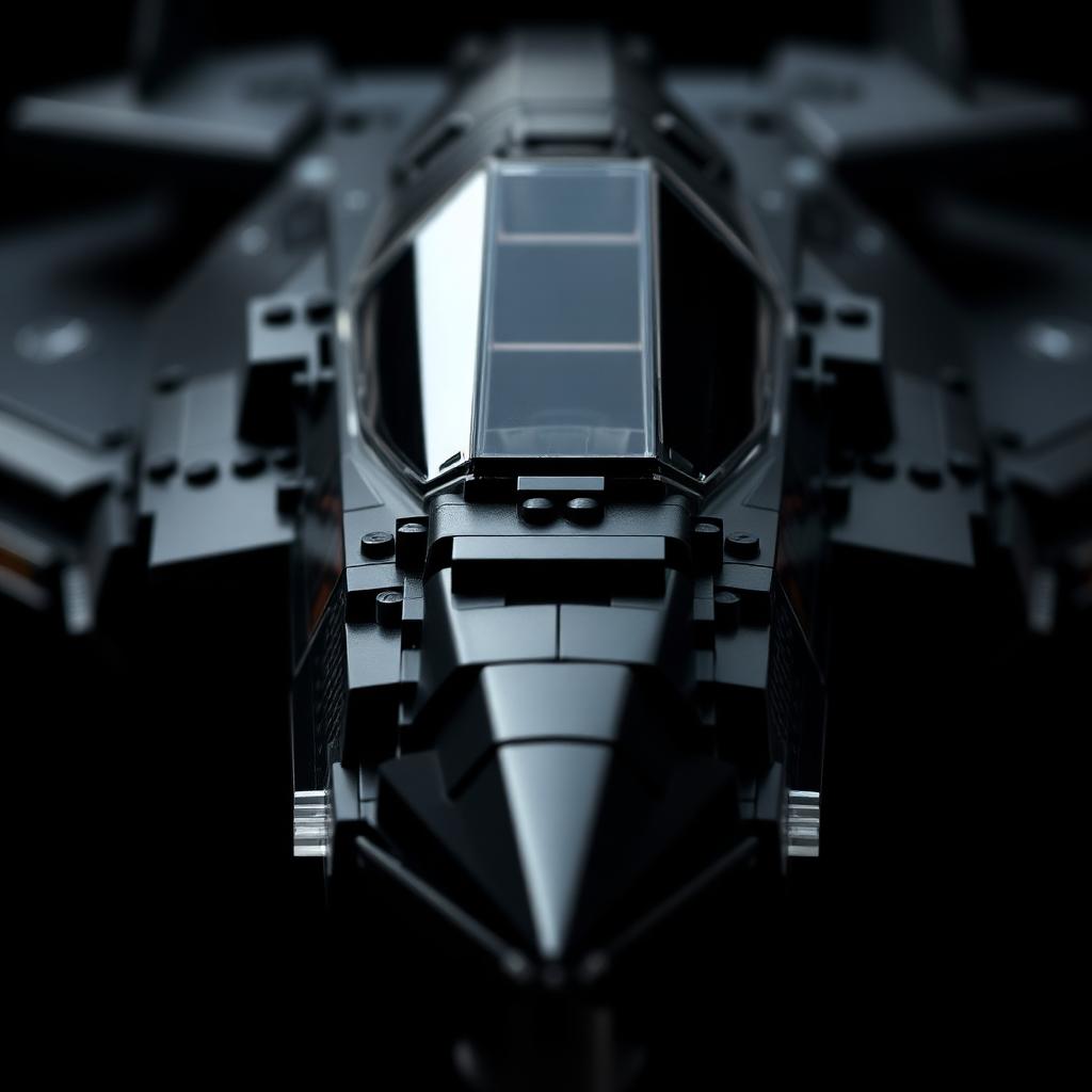 SR-71 Blackbird nose and canopy close-up