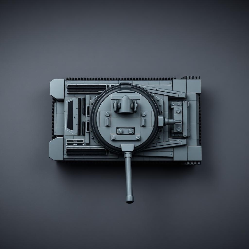 Tiger I top-down view
